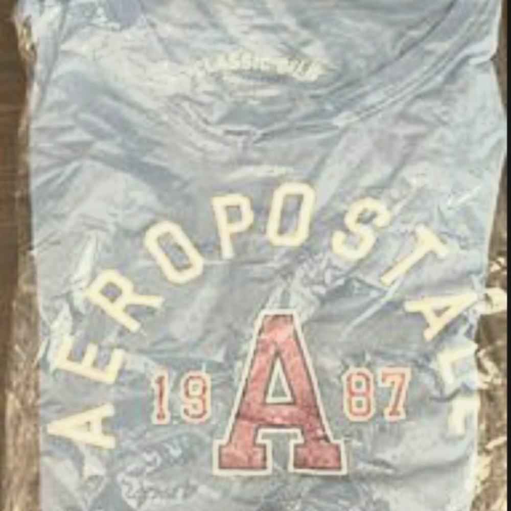COPY - New with tags Women's Aeropostale arch glitter tshirt